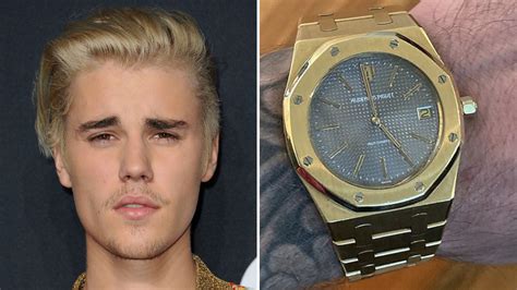 audemars piguet justin bieber